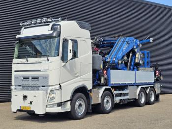 Volvo FH 500 8x4 / FASSI F2150 / WINCH / WORK BASKET